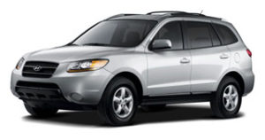 Hyundai Santa Fe or similar Rental